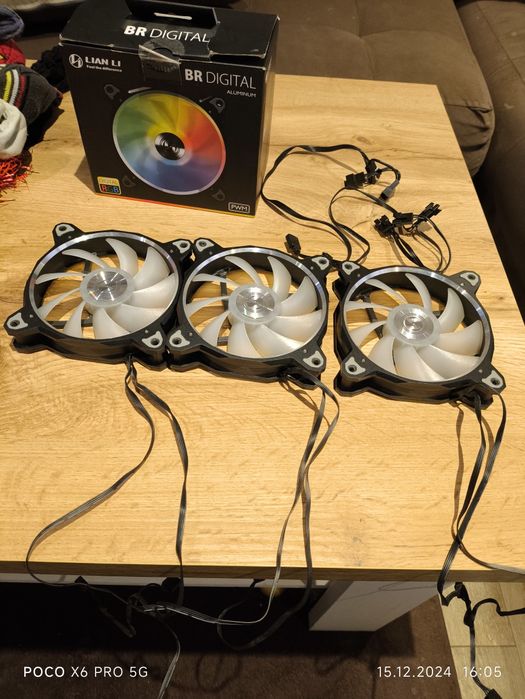 Вентилатори Lian li br Digital aluminium