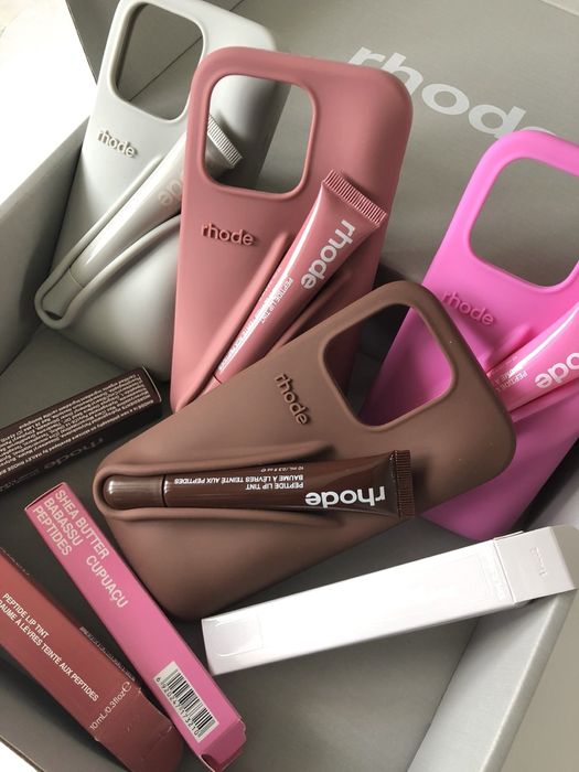 Rhode калъф и Rhode гланц    Rhode Case & Lip Gloss Безплатна доставка