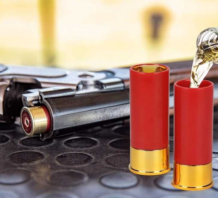 Set 4 pahare pentru shot „calibrul 12”