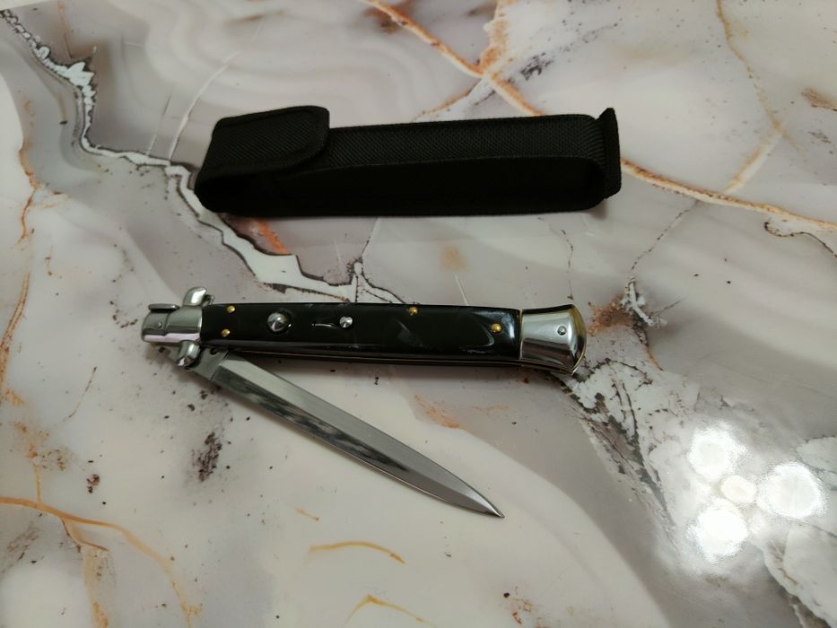 Cuțit Italian Stileto , Briceag italian 34cm , nou în cutie