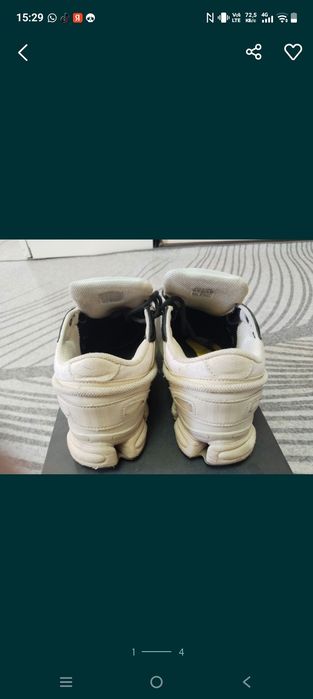 Adidas Raf Simons Ozwego 43 size