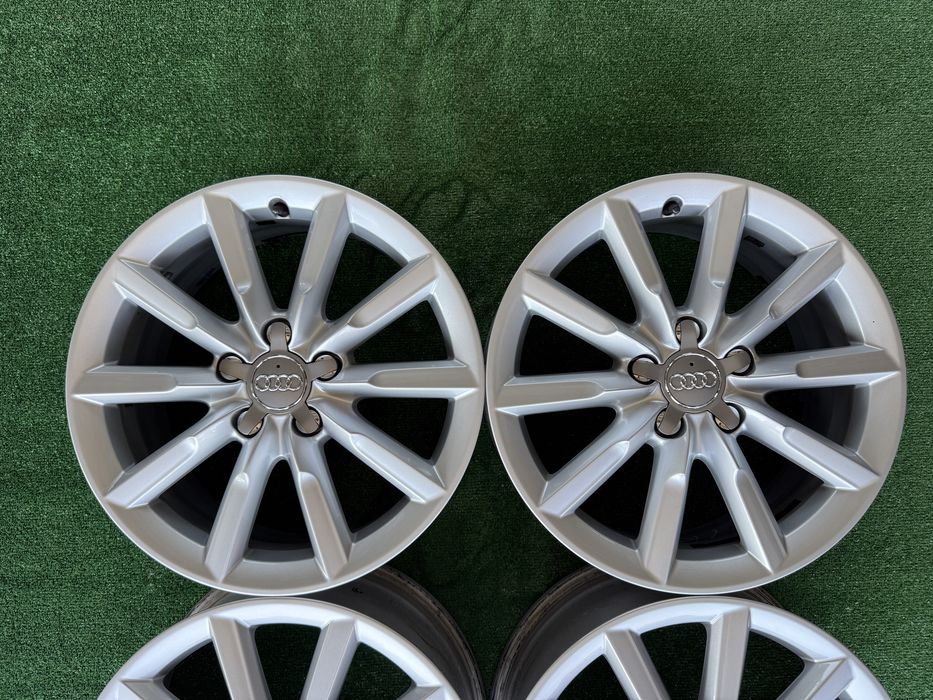 4бр. КАТО НОВИ 17” ОРИГИНАЛНИ Джанти 5х112 за -AUDI/VW/SEAT/SKODA/Vag- 7.0Jx17H2, ET43