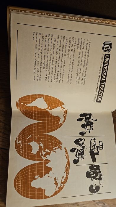 Agenda 1982 Uzina Tractorul Brașov Unicat
