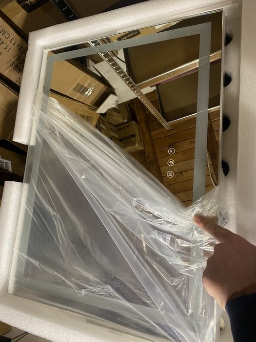 Огледало за грим с ЛЕД осветление