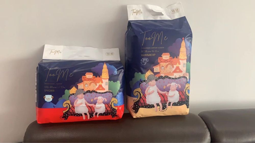 Подгузники Too Mee (все размеры)