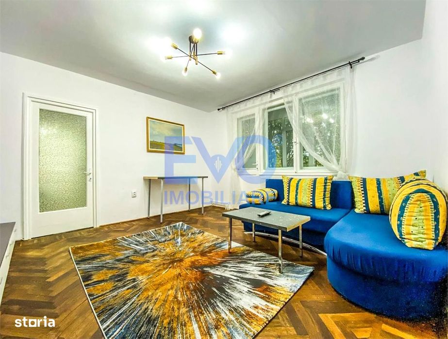Apartament cu 3 camere de inchiriat, centrala termica, zona Copou — fotografia 1