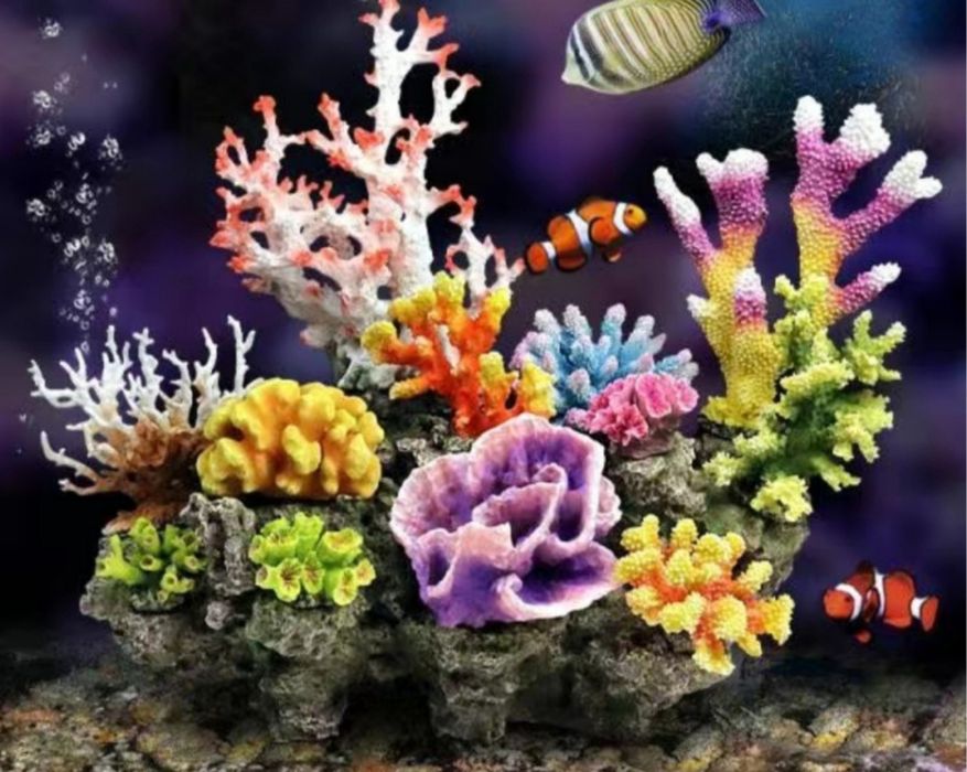Шикарный коралл для аквариума