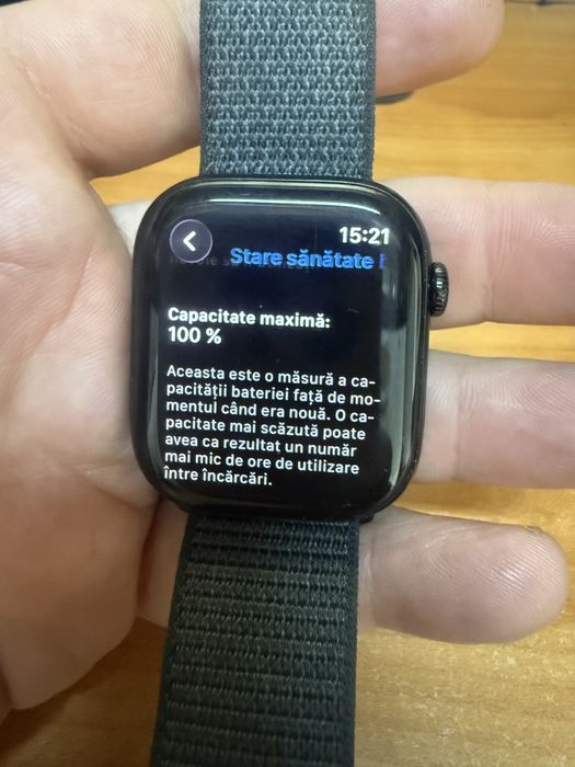 Apple watch series 10 baterie 100%