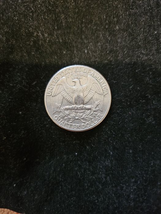 Монета перевёртыш quarter dollar четвертак