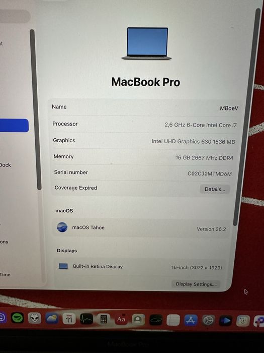 Macbook Pro 16 A2141