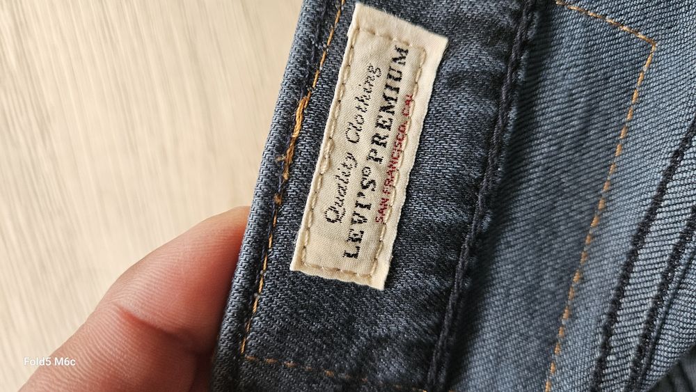 Levi's 511 slim flex, măsura 32/34,culoare safir, noi.