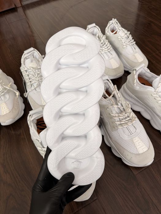 Versace Chain Reaction White