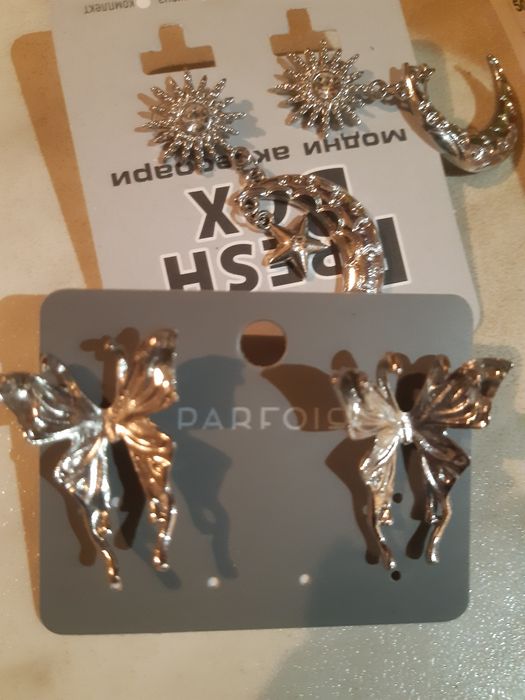 Обици.Нови аксесоари-Parfois,Sinsay DM и др.