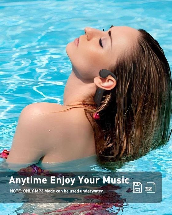 Bone conducting слушалки за плуване