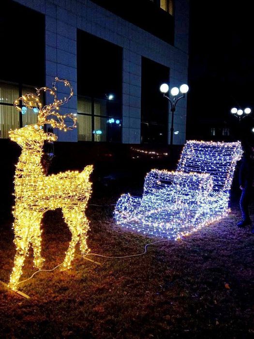 Новогодние оформление