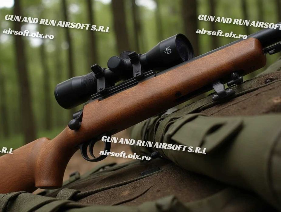 Unicat!! Pusca ~6J~ Mauser: Cal.6mm, Muniție Inclusă, Model Exclusiv