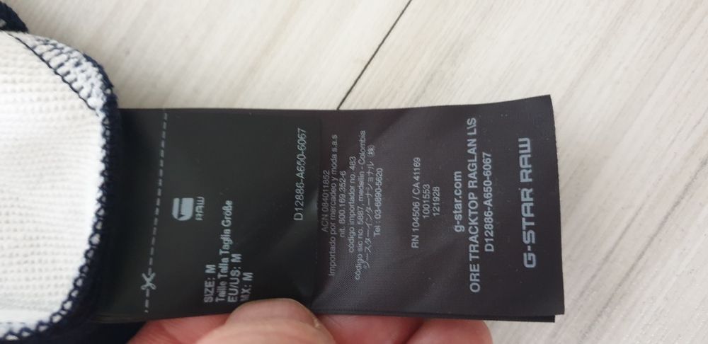 G - Star Ore Raglan Full Zip / M НОВО! ОРИГИНАЛ! Мъжко с цял Цип!