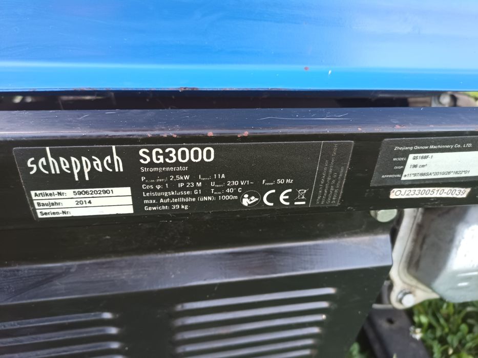 Generator în stare perfectă de funcționare