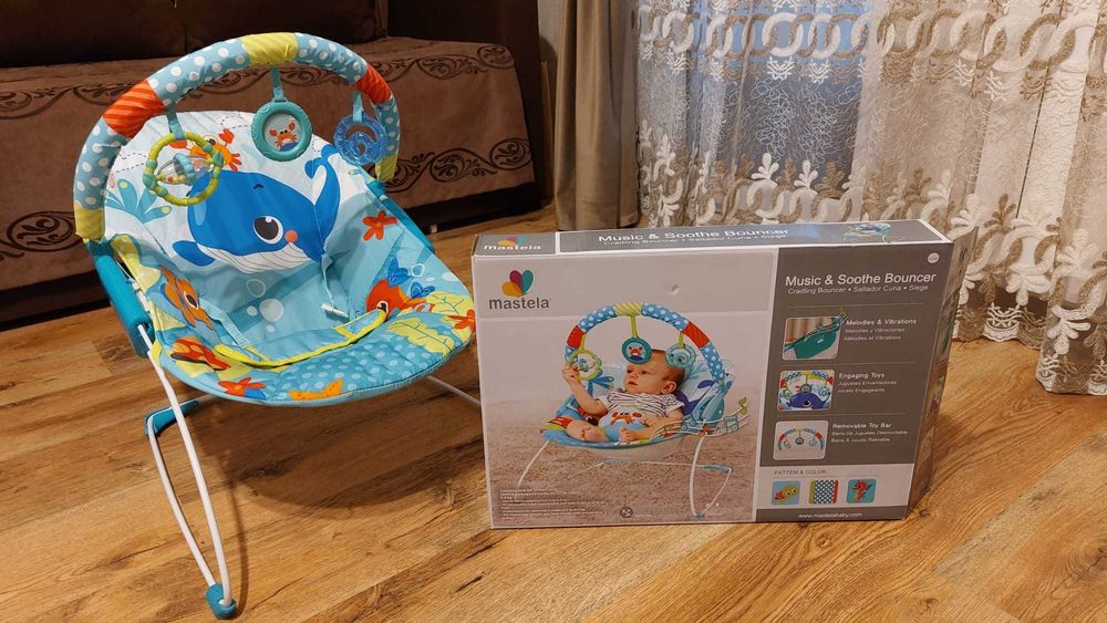 Balansoar cu vibrații bebelusi