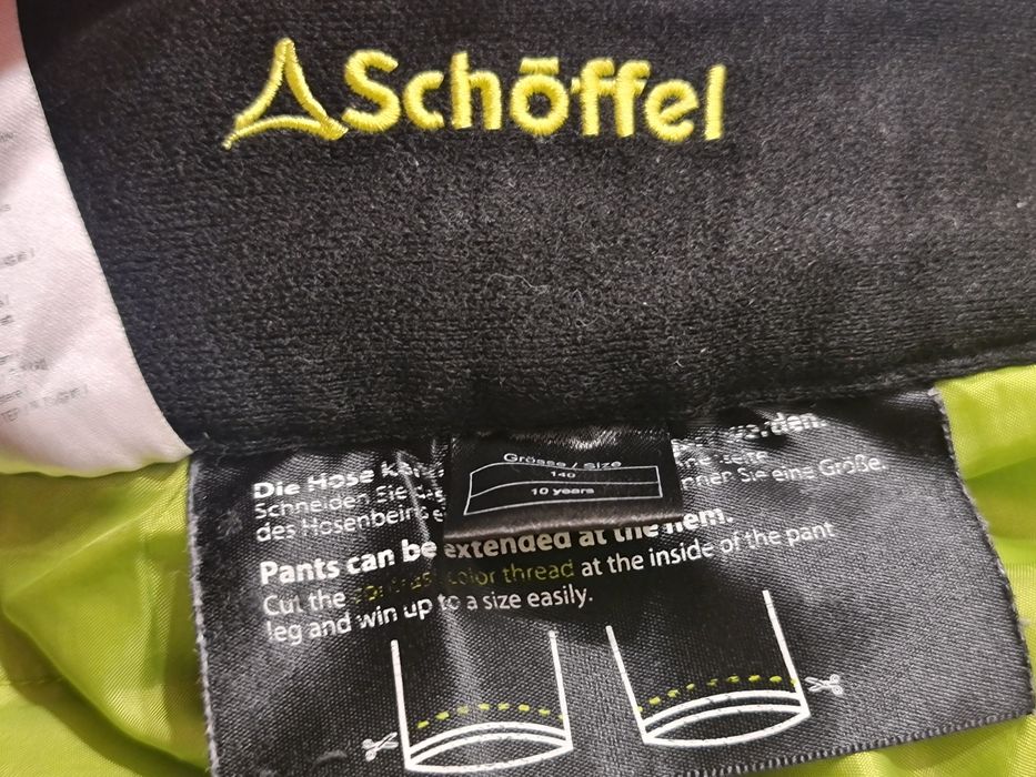 Pantaloni de schi, pentru zapada mar.140, 10ani