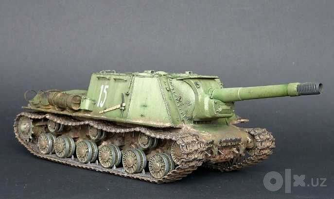 lego масштабная модель танка ИСУ-152 клей в подарок!