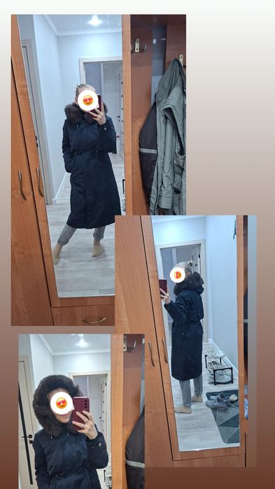 Продам зимнюю парку натуралка