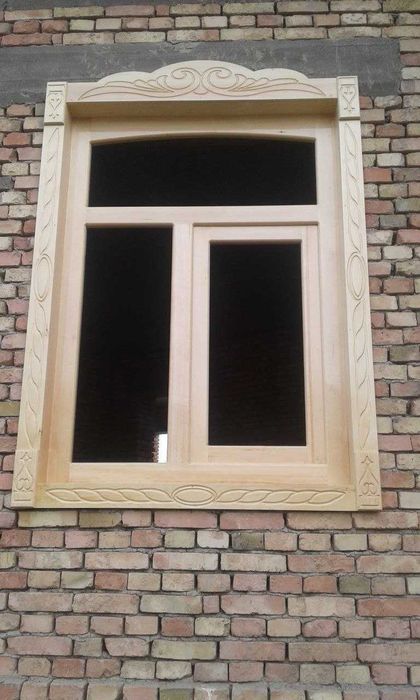 Yog'ochdan yasalgan oynalar,romlar/ Окон (рамы) из дерева В стиле АКФА