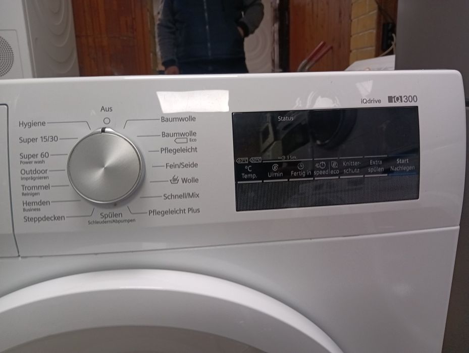 Като нова пералня Сименс Siemens IQ 300 A+++ 7кг 2 години гаранция!