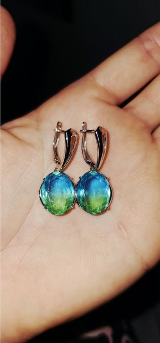 Серьги серебро 925 проба.