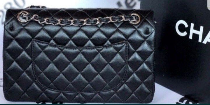 Geanta dama model  Jumbo,accesorii metalice aurii/argintii,saculet, et