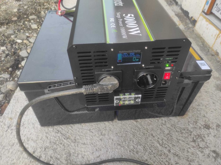 Invertor Sinus Pur 48V 220V 5000W SolidVolt NOU
