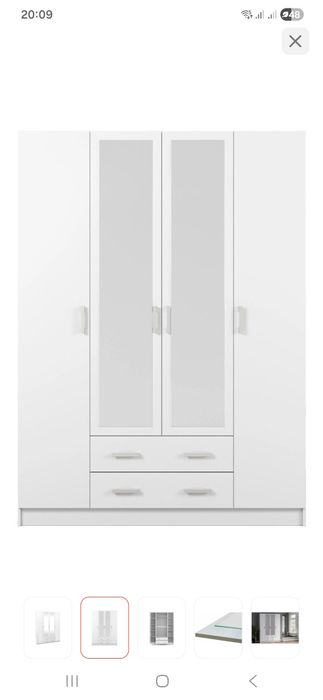 Шифоньер с зеркалом