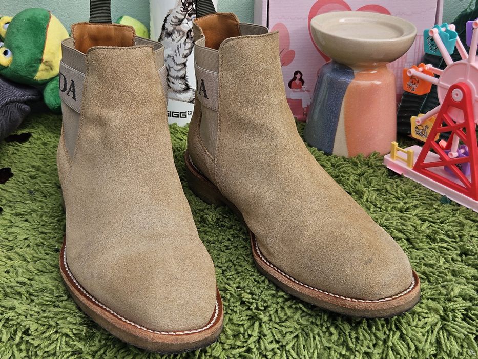 Scotch and soda боти естествен велур