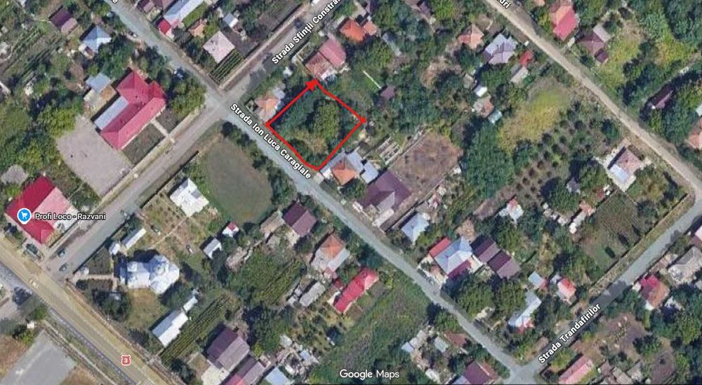Avantajos, teren intravilan aproape de Bucuresti, 568 mp, ideal pentru constructie casa, liber, cu utilitati
