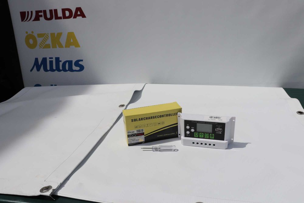 Regulator tensiune pentru panou solar 10A 12V/24V port USB 5V/2A