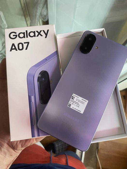 Samsung A07 4G 4/64gb Новый