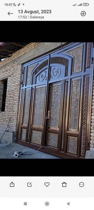 Sifatli darvozalarga buyurtmalar olamiz