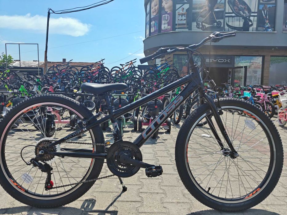 CROSS Велосипед 24" SPEEDSTER черен