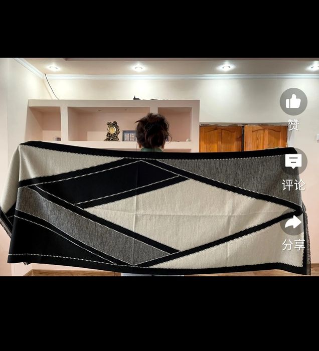 Шарф большой, очень теплый