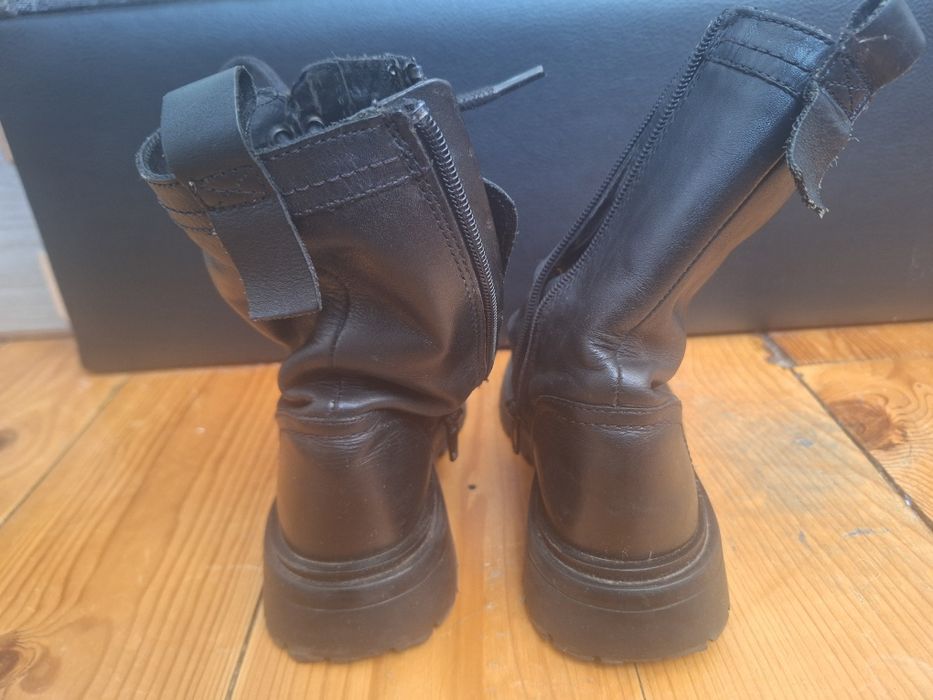 Боти Zara кожени за момиче, н-р 30