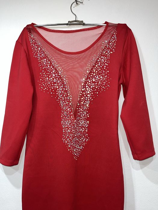 Rochie midi de seara eleganta pentru femei