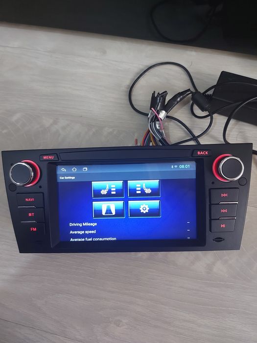 Navigatie Android Carplay BMW e90 seria 3 Waze YouTube GPS