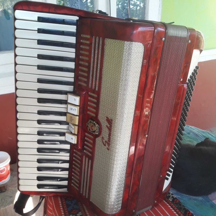 Acordeon Scandalii,120 basi,stare foarte buna