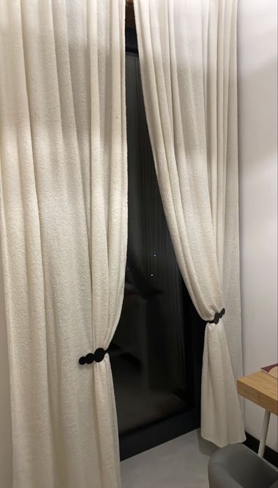 *нови* завеси тип букле 140х260