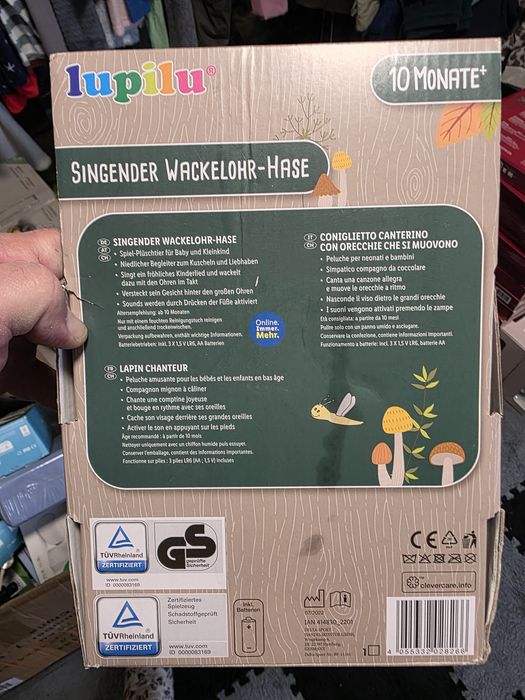 Iepuraș plus lupilu