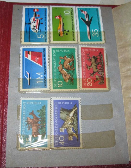 Почтовые марки ГДР
