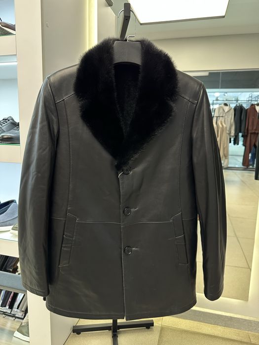 Дубленка мужская натуралка куртка