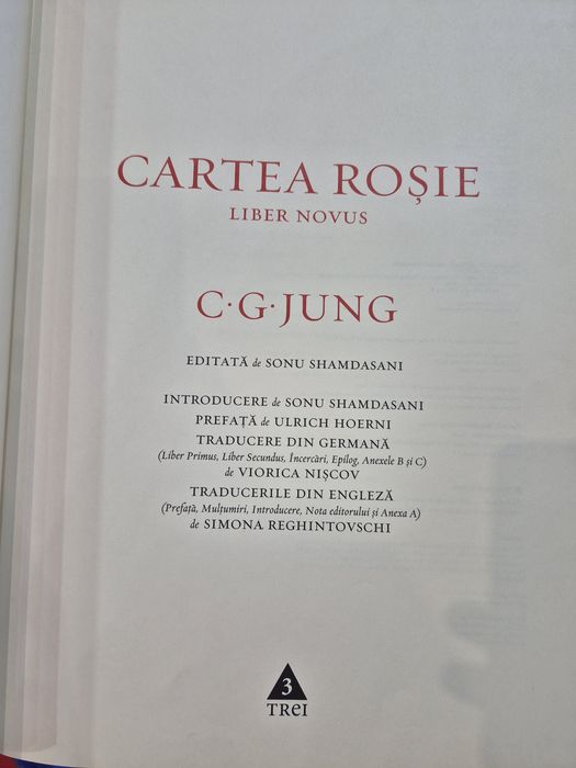 Vand Cartea Roșie
Liber Novus
Autor :
C.G. Jung