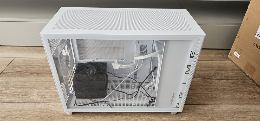 Carcasa asus prime+2 ventilatoare negre gratis