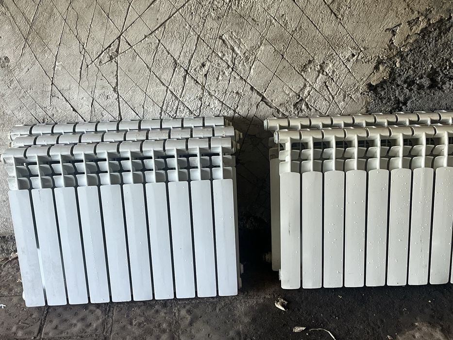 продам б/у алюминевые радиаторы